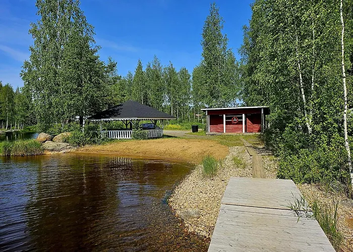 Countryside Romance In Padasjoki, Sauna 度假居